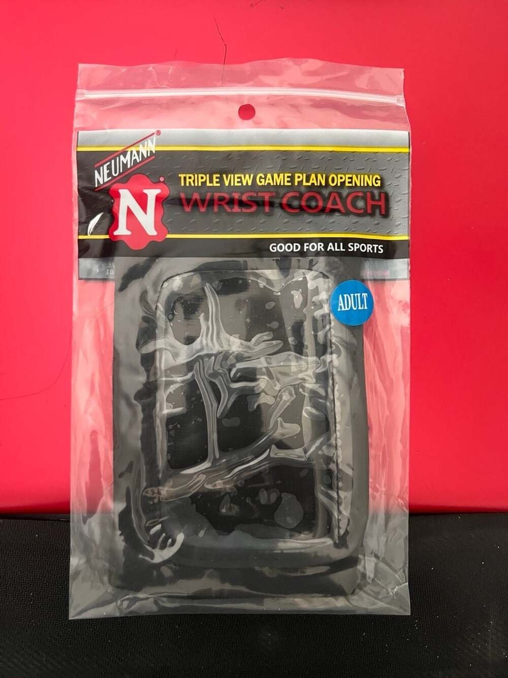 Neumann Adams USA Triple View Game Plan Wrist Coach Adult Black